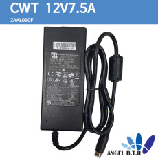 [CWT]2AAL090F/ 12V7.5A/12V 7.5A/90W 4핀 상/하 넷기어 NAS RN10400/RN31400 아답타