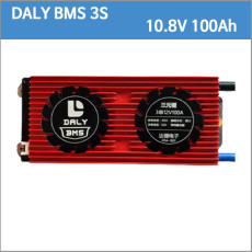 DALY 리튬이온 배터리 BMS 3S 100Ah 3S100Ah 10.8V 11.1V 12.6V 12.8v  12v 100a/12v100a  BMS 보호회로